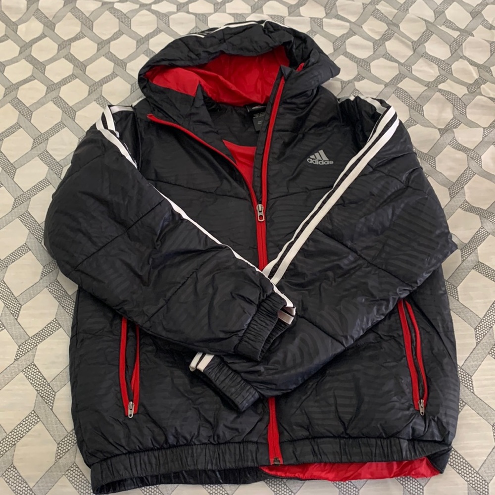 Boys adidas puffer coat